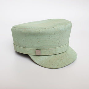 Fabrikik Cork 'Love Train' Hat | Mint Green | Vegan Leather