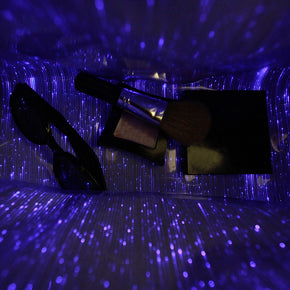 Fabrikk VELA Cork LED Handbag  | Navy Blue | Vegan Leather