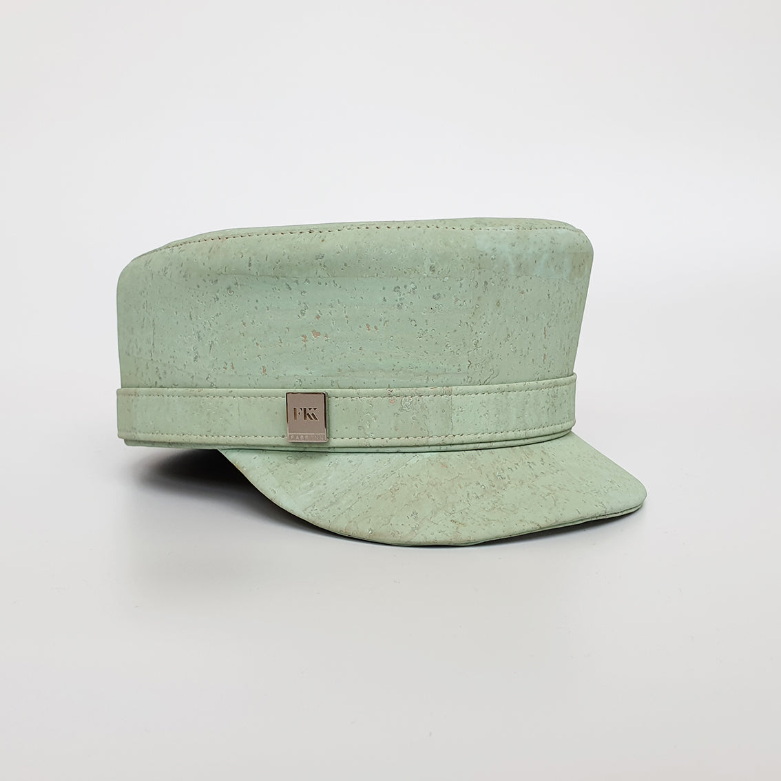 Fabrikik Cork 'Love Train' Hat | Mint Green | Vegan Leather