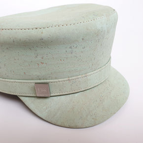 Fabrikik Cork 'Love Train' Hat | Mint Green | Vegan Leather