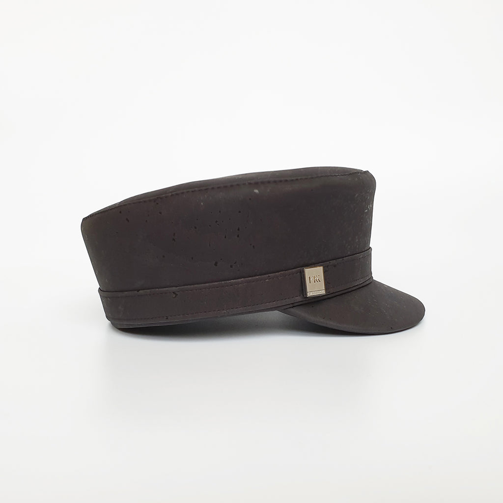 Fabrikk Cork 'Love Train' Hat |  Coal Black | Vegan Leather