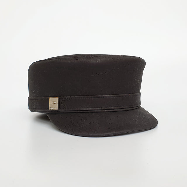 Fabrikk Cork 'Love Train' Hat |  Coal Black | Vegan Leather