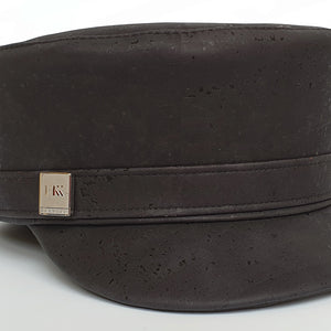 Fabrikk Cork 'Love Train' Hat |  Coal Black | Vegan Leather