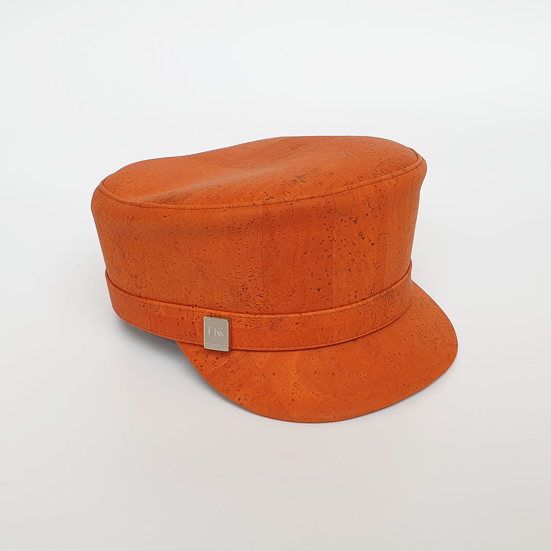 Fabrikk Cork 'Love Train' Hat | Orange | Vegan Leather