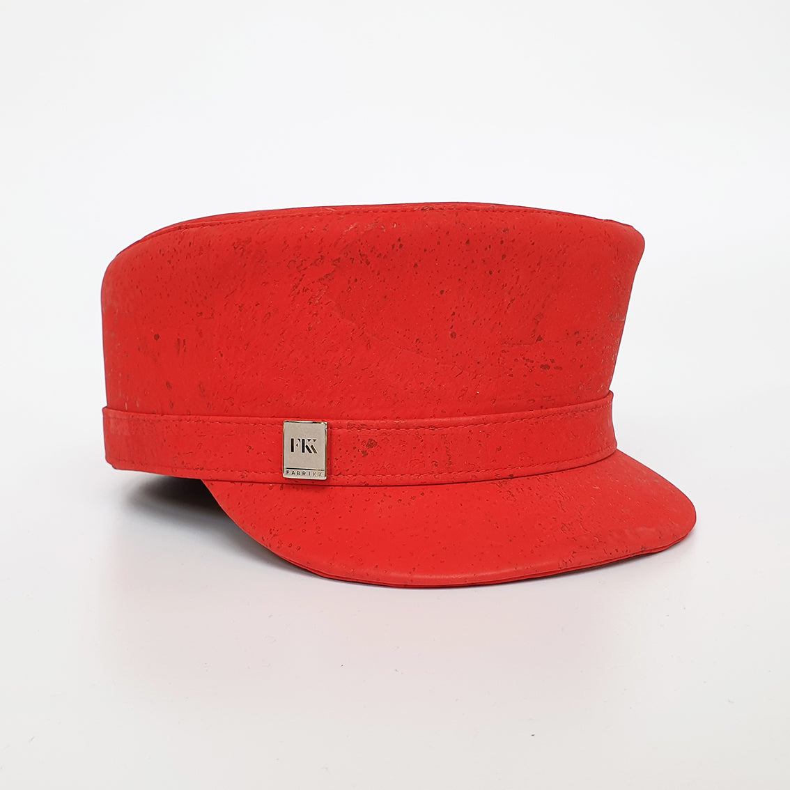Fabrikk Cork 'Love Train' Hat | Red | Vegan Leather