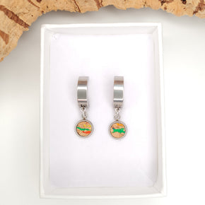 eco cork earrings