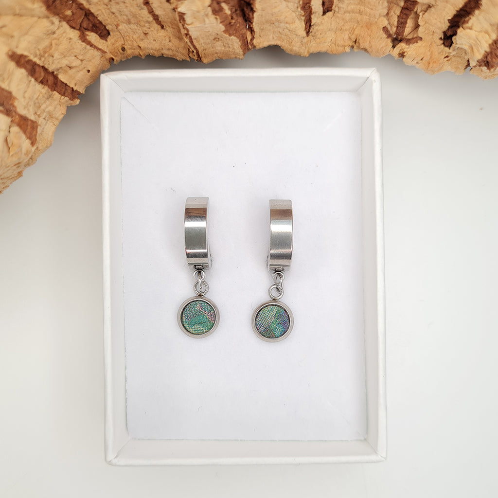 eco cork earrings