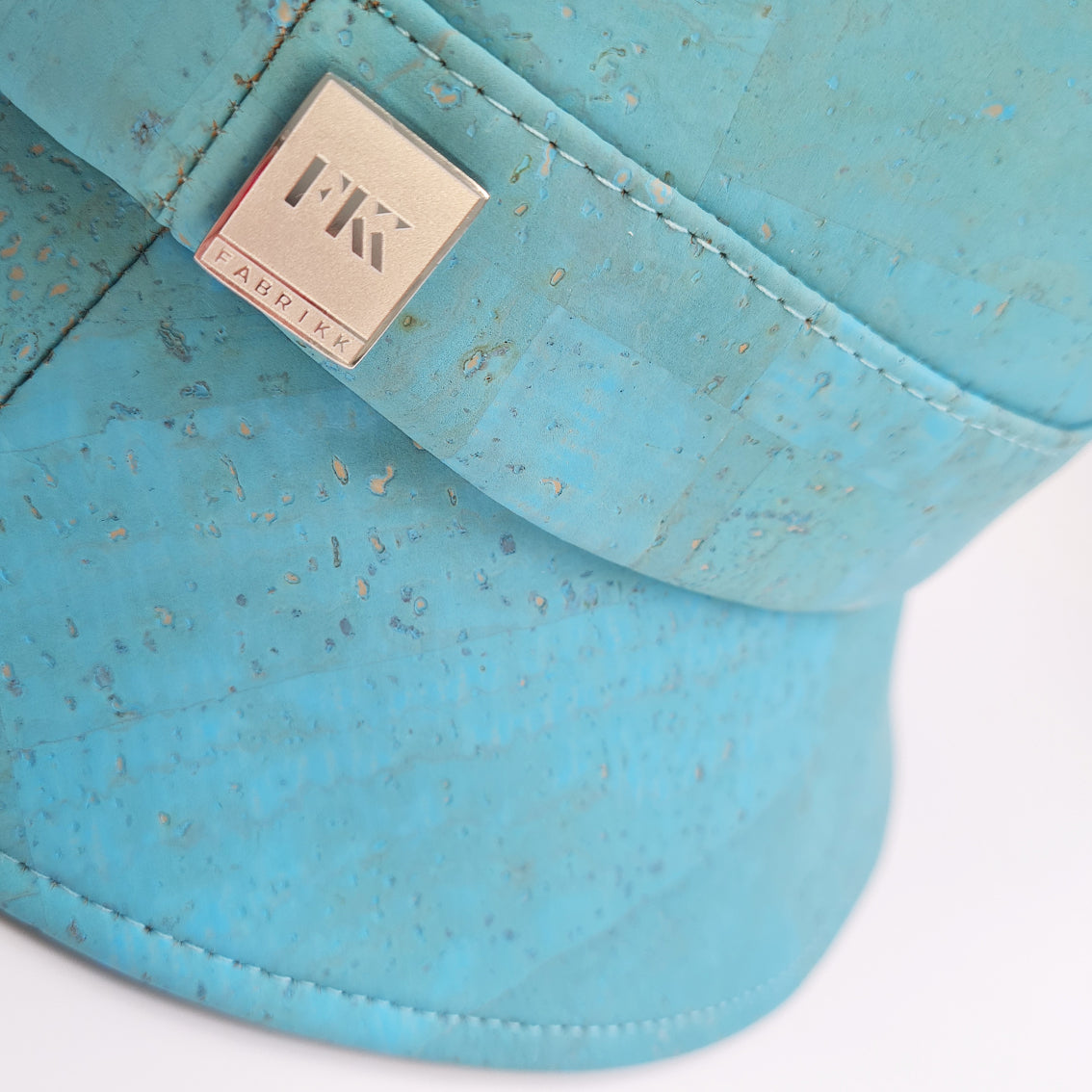 FABRIKK Montecristo Eco Cork Bucket Hat | Bahama Blue | Vegan Hat