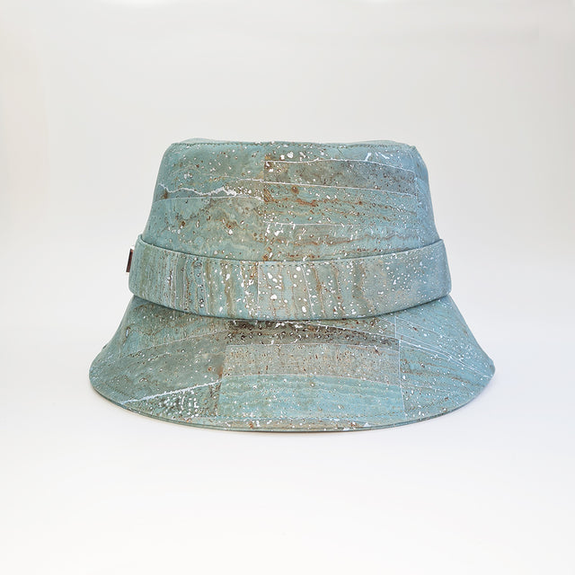 vegan eco cork bucket hat