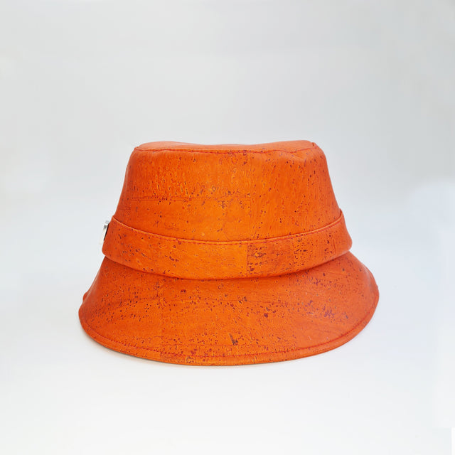 eco cork bucket hat vegan hat