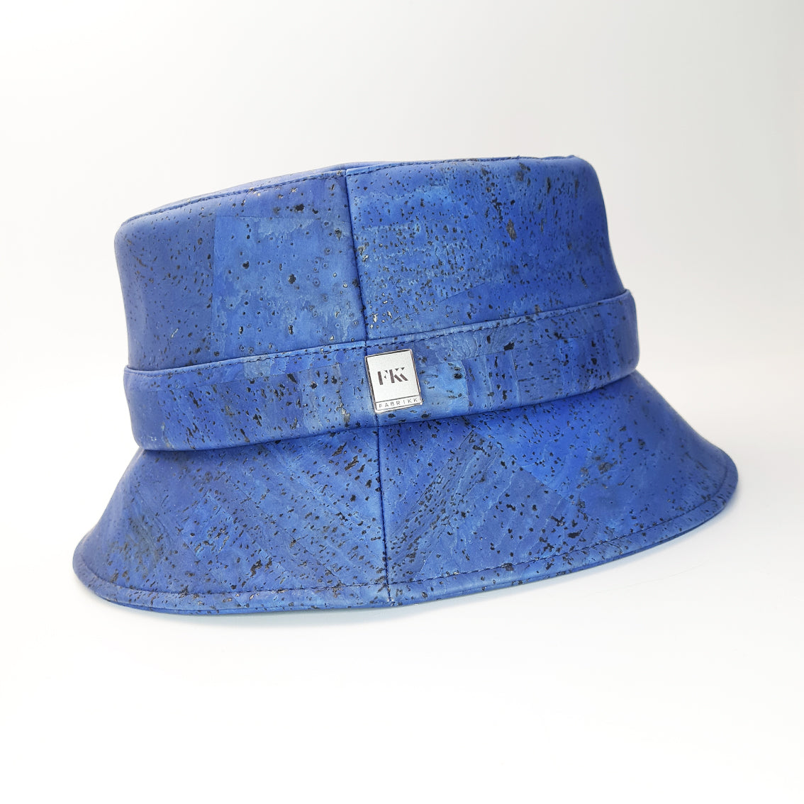 FABRIKK Montecristo Eco Cork Bucket Hat | Electric Blue | Vegan Hat