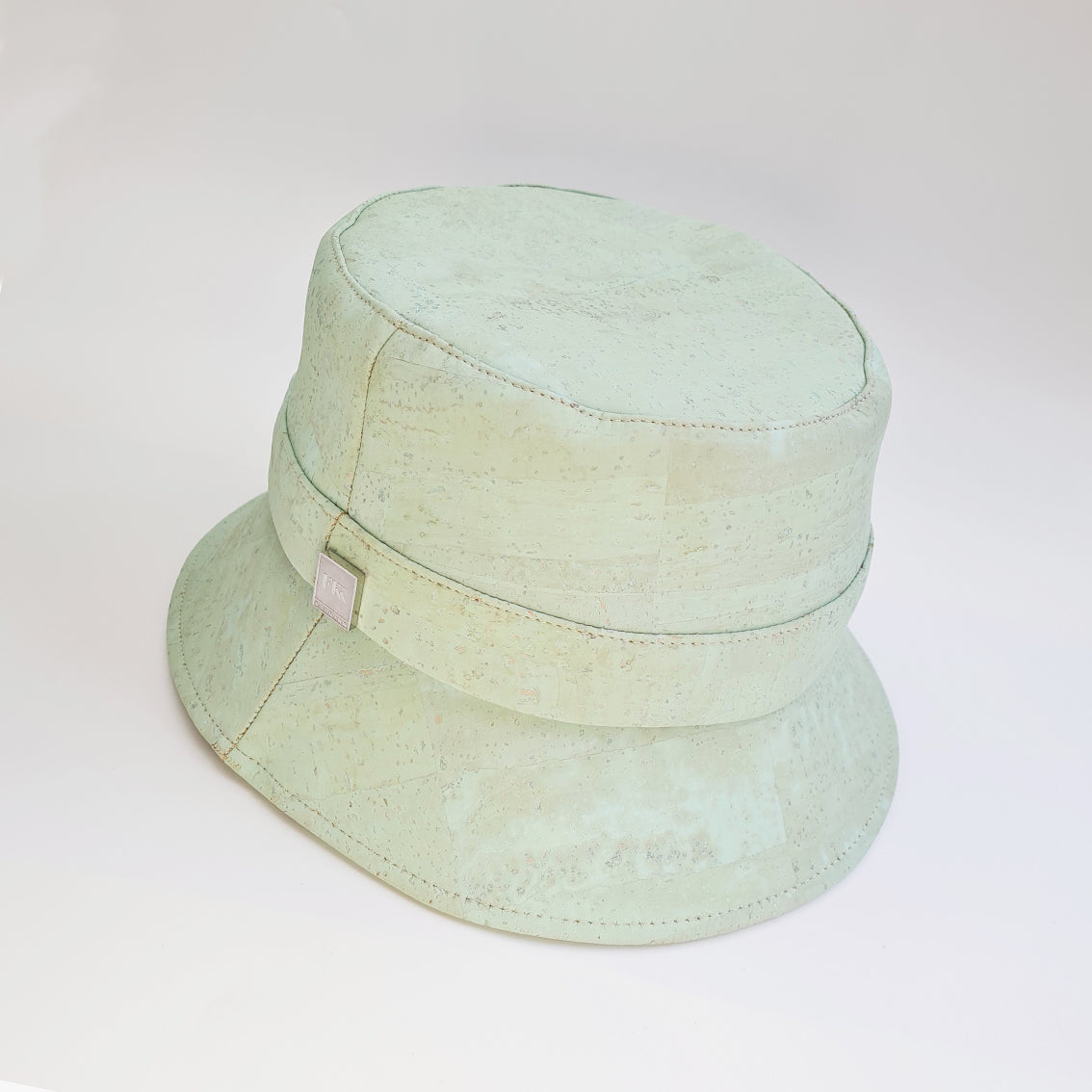 FABRIKK Montecristo Eco Cork Bucket Hat | Mint Green | Vegan Hat