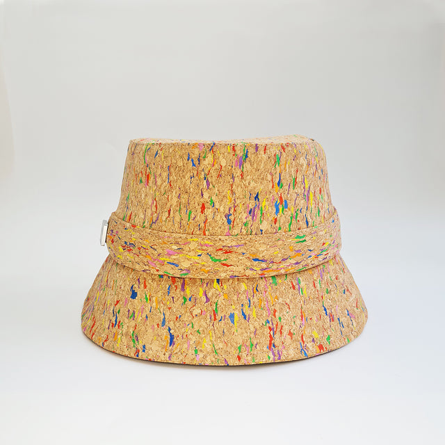 eco cork bucket hat vegan hat