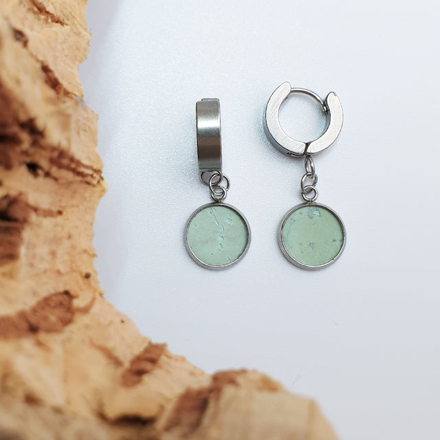 eco cork earrings