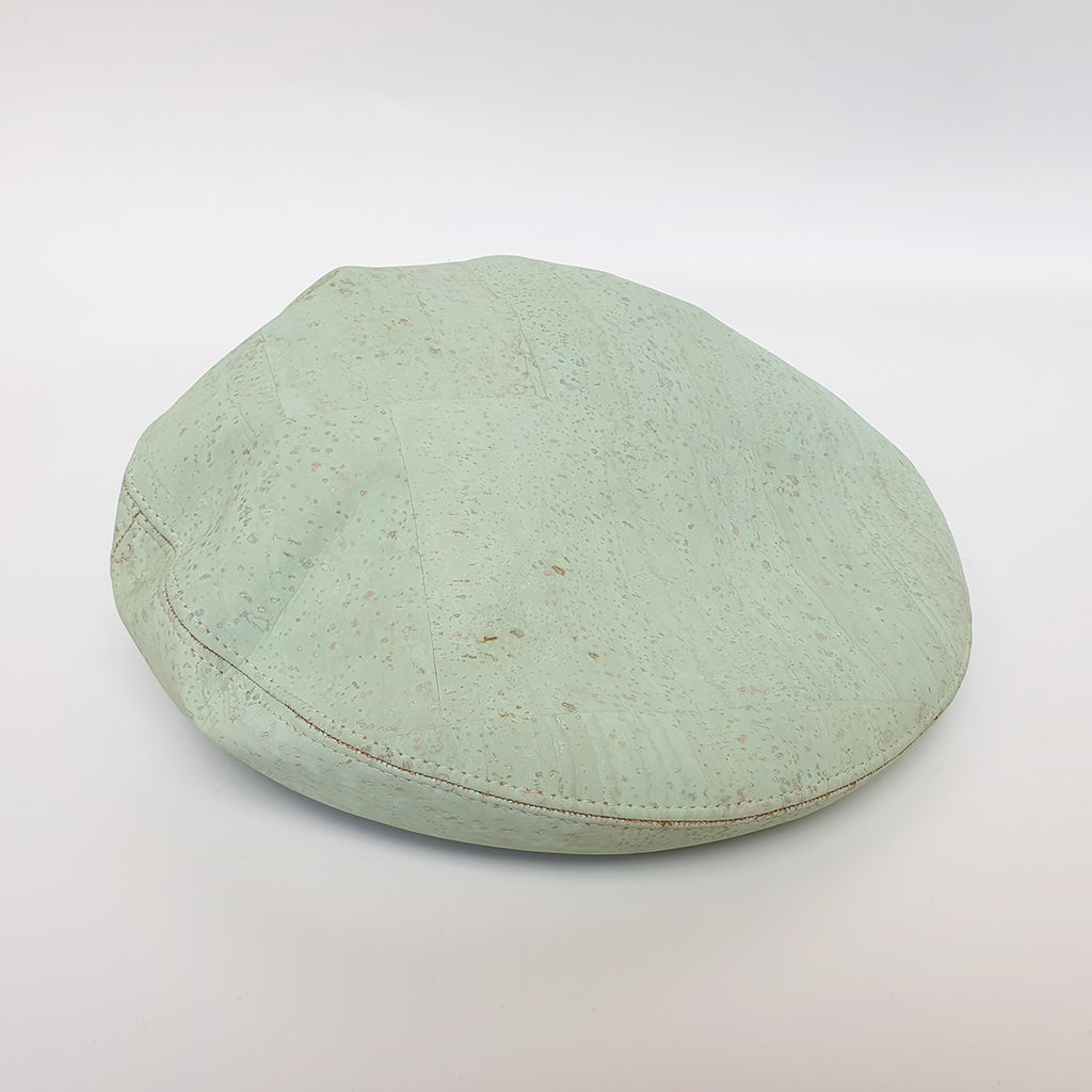 Fabrikk Cork Beret | Mint | Vegan leather