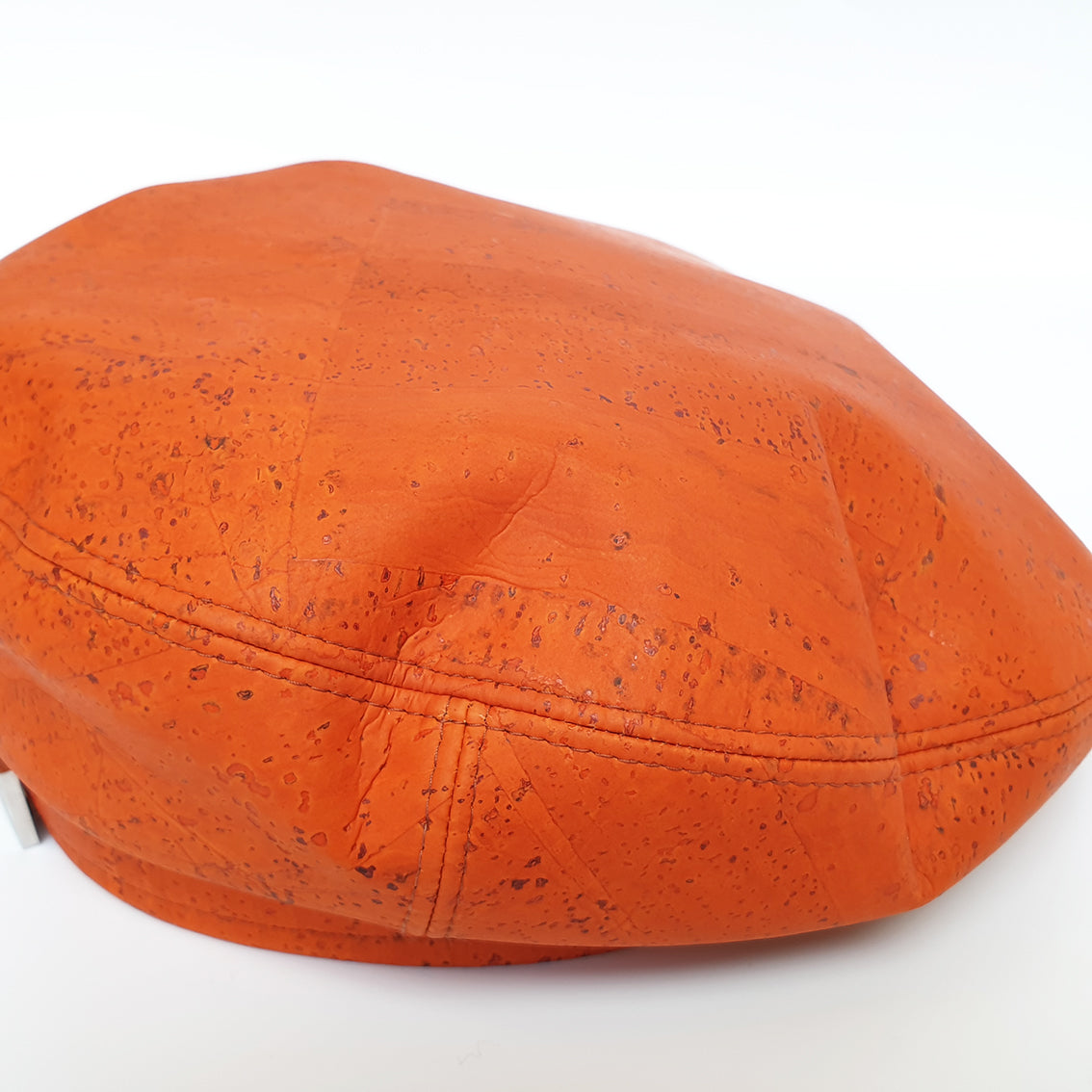 Fabrikk Cork Beret | Orange | Vegan Leather – FABRIKK UK