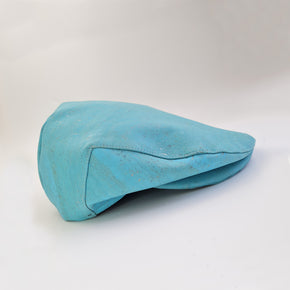Fabrikk Cork Flat Cap | Bahama Blue | Vegan Leather