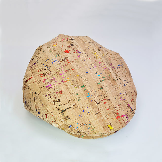 eco cork vegan flat cap