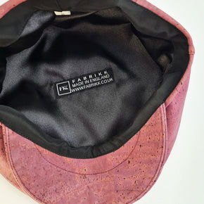 Fabrikk Cork Flat Cap | Purple Music | Vegan Leather