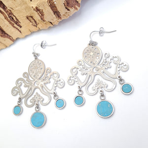 Fabrikk Octopus-ear's Laser-cut Earrings | Eco Cork