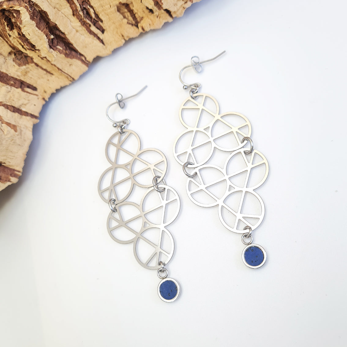 Fabrikk Torus Laser-cut Earrings | Eco Cork