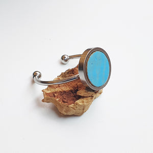 Fabrikk 1 Planet Stacking Ring Set | Small-Medium-Large | Bahama Blue | Vegan Leather
