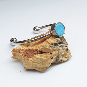 Fabrikk 1 Planet Stacking Ring Set | Small-Medium-Large | Bahama Blue | Vegan Leather