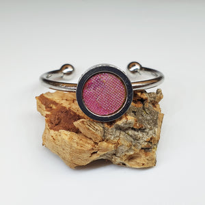Fabrikk 1 Planet Stacking Ring Set | Small-Medium-Large | Cosmic Splash Pink | Vegan Leather