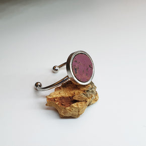 Fabrikk 1 Planet Stacking Ring Set | Small-Medium-Large | Purple Music | Vegan Leather