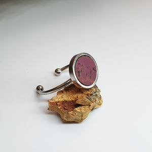 Fabrikk 1 Planet Stacking Ring Set | Small-Medium-Large | Purple Music | Vegan Leather