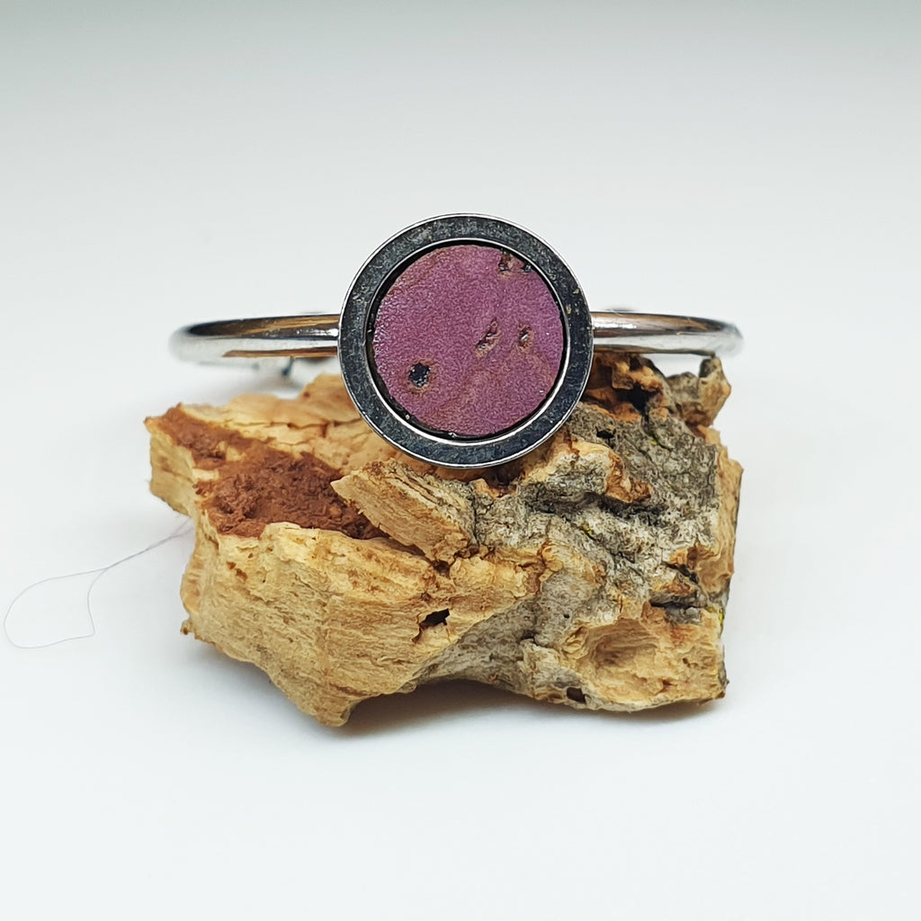 Fabrikk 1 Planet Stacking Ring | Medium | Purple music |  Vegan Leather
