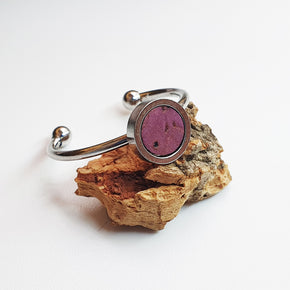 Fabrikk 1 Planet Stacking Ring Set | Small-Medium-Large | Purple Music | Vegan Leather