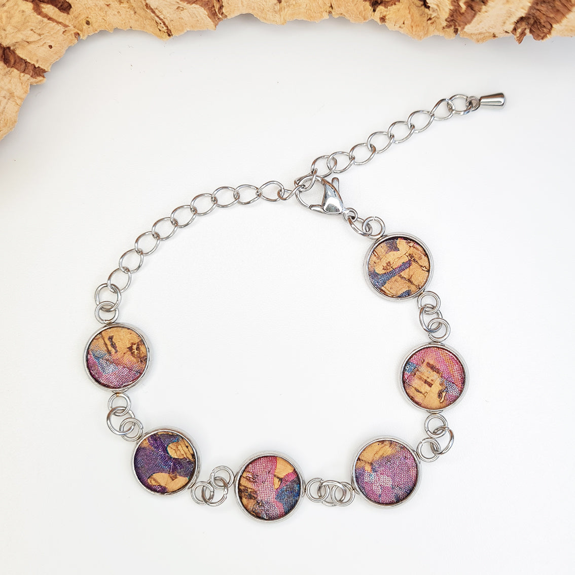 Fabrikk 6 Planet Bracelet | Cosmic Splash | Vegan Leather