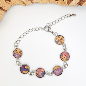 Fabrikk 6 Planet Bracelet | Cosmic Splash | Vegan Leather