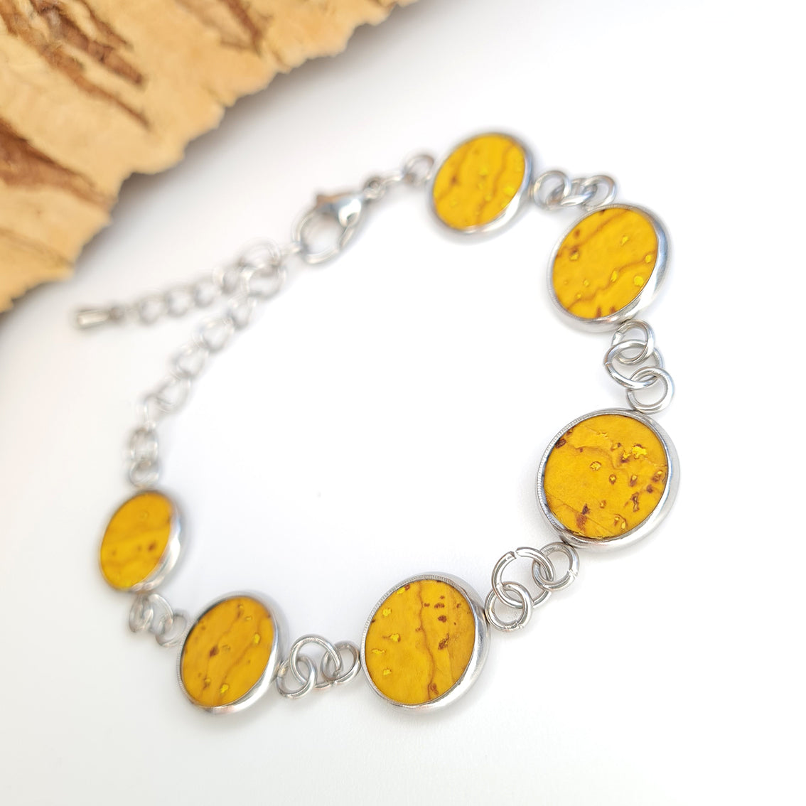 Fabrikk 6 Planet Bracelet | The Mustard | Vegan Leather
