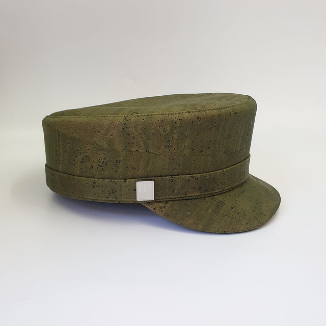 Fabrikk Cork 'Love Train' Hat |  Army Green | Vegan Leather