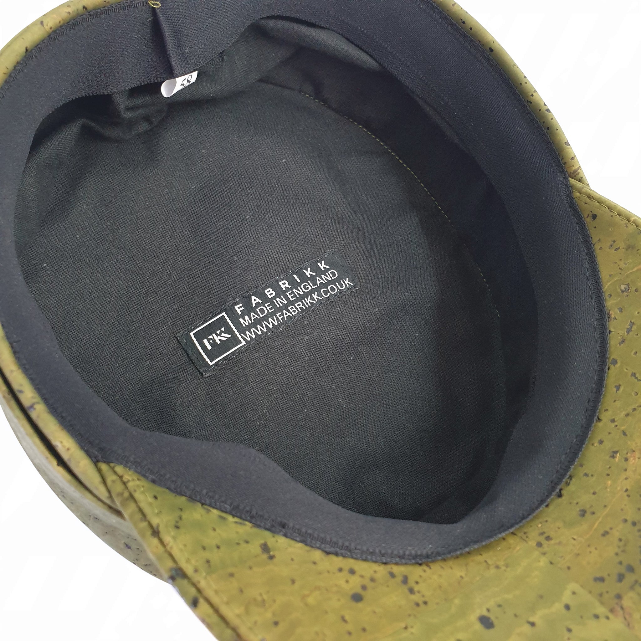 Fabrikk Cork 'Love Train' Hat |  Army Green | Vegan Leather