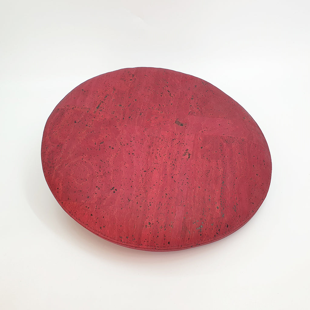 Fabrikk Cork Beret | Burgundy Love | Vegan leather